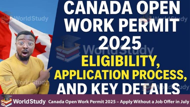 Canada Open Work Permit 2025