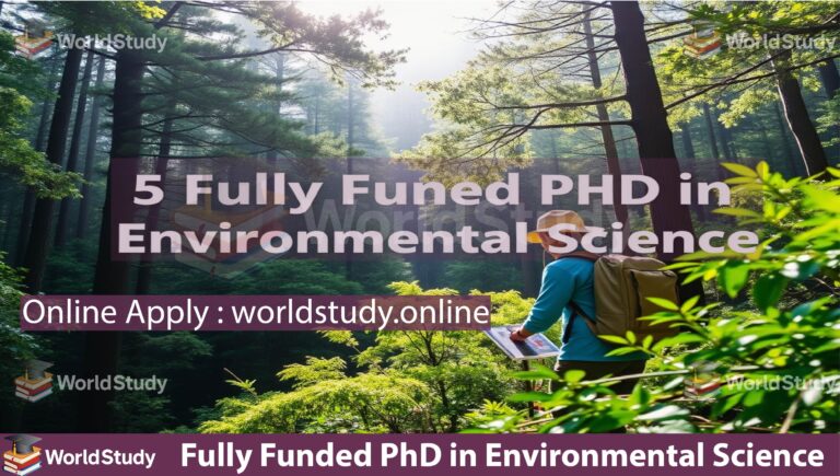 Fully Funded PhD in Environmental Science